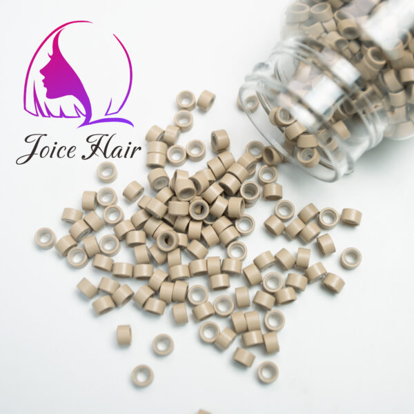 Hair Extension Ring Silicone ring Beads1000 Pieces/Bottle 50mmx30mm - Image 2