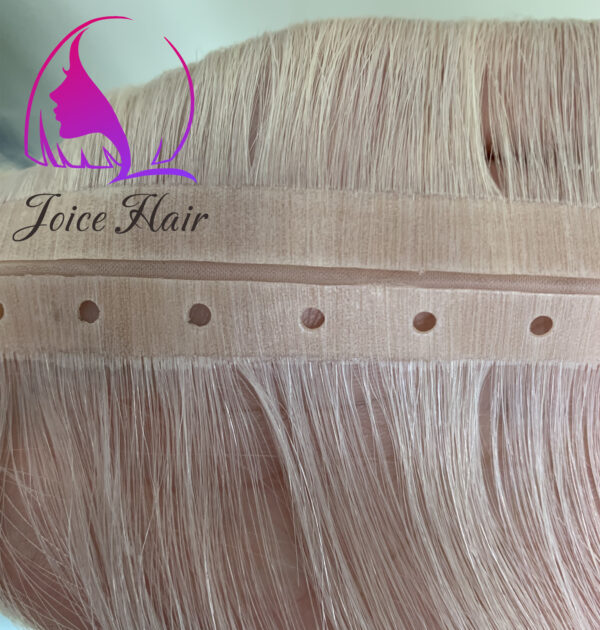 BUTTERFLY WEFT PU SKIN WEFT DOUBLE TAPE HAIR EXTENSION PREMIUM HAIR (Solid Light Color) - Image 3
