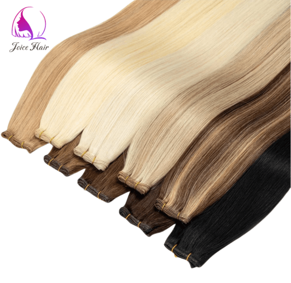 GENIUS WEFTS PREMIUM HAIR EXTENSION LIGHT COLOR 50g