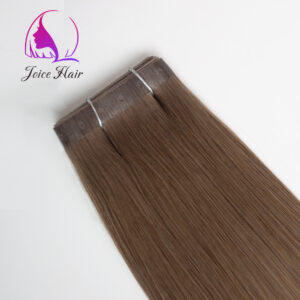 BUTTERFLY WEFT PU SKIN WEFT DOUBLE TAPE HAIR EXTENSION PREMIUM HAIR (Solid Dark Color)