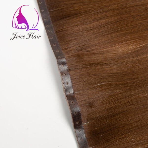 BUTTERFLY WEFT PU SKIN WEFT DOUBLE TAPE HAIR EXTENSION PREMIUM HAIR (Solid Dark Color) - Image 2