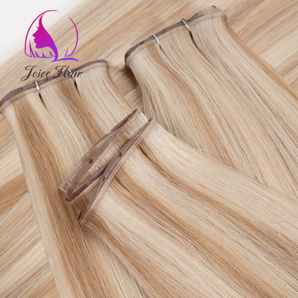 BUTTERFLY WEFT GENIUS WEFT INSPIRED WEFT EXTENSIONS PREMIUM HAIR (Piano Highlight Color) - Image 3