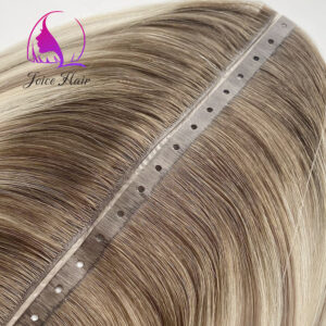 BUTTERFLY WEFT PU SKIN WITH INVISIBLE TAPE XO INVISIBLE WEFT HAIR EXTENSION PREMIUM HAIR(Ombre Balayage Color)