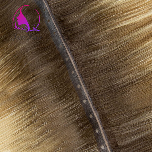 BUTTERFLY WEFT PU SKIN WITH INVISIBLE TAPE XO INVISIBLE WEFT HAIR EXTENSION PREMIUM HAIR(Ombre Balayage Color) - Image 3