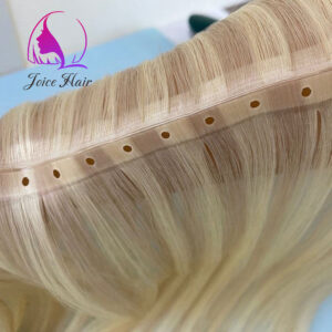 BUTTERFLY WEFT PU SKIN WITH INVISIBLE TAPE XO INVISIBLE WEFT HAIR EXTENSION PREMIUM HAIR(Piano Highlight Color)