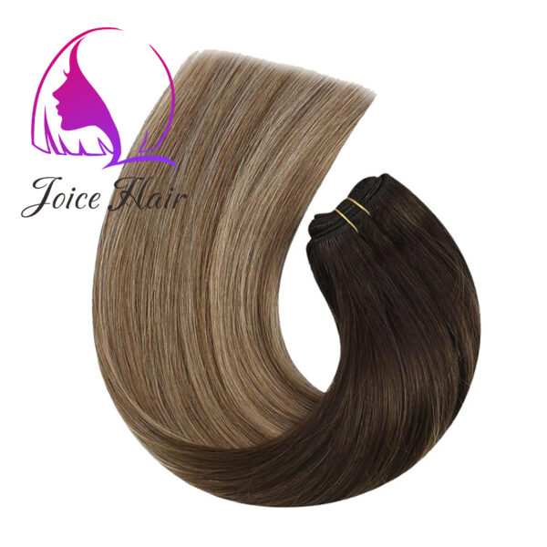 VOLUME WEFT PREMIUM HAIR EXTENSIONS (Ombre Balayage Color)