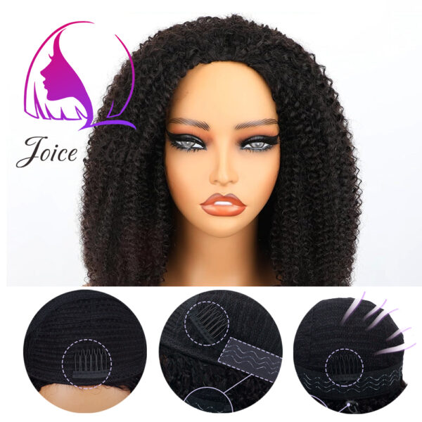 HALF WIG (Wear Go Half Wig) INVISIBLE HAIRLINE RAW HAIR VIRGIN HAIR WIG ALL TEXTURE