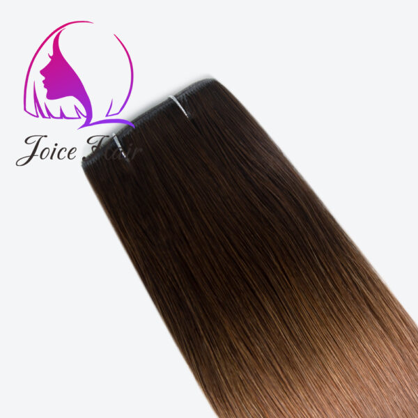 Invisible Long Tape Weft Premium Hair Extensions(Ombre Balayage Color)