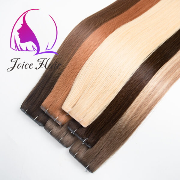 Invisible Long Tape Weft Premium Hair Extensions(Solid Light Color) - Image 3