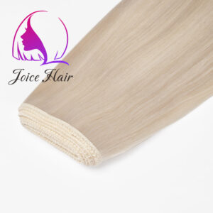 Flat Weft Hair Extensions Remy Hair 100g (Solid Light Color)