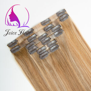 Pu Seamless Clip In Set Premium Hair Extensions(Piano Highlight Mix Color)