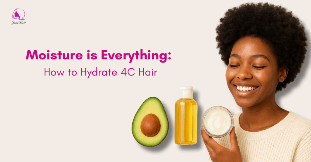 Moisture is Everything: How to Hydrate 4C Hair