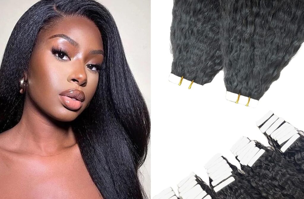 A Guide to Selecting the Perfect Kinky Straight Tape-In Extensions