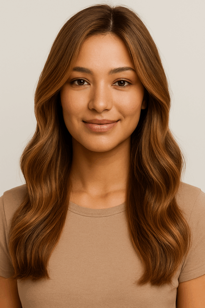 Caramel Hair Color For Medium Skin Tones