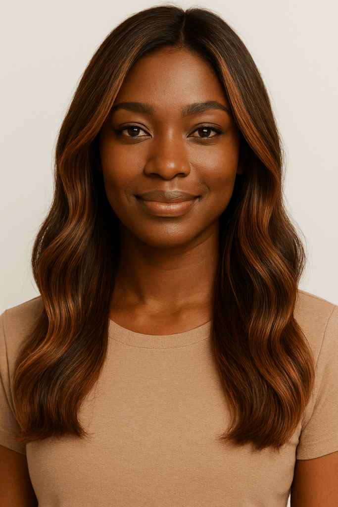 Caramel Hair Color For Dark Skin Tones