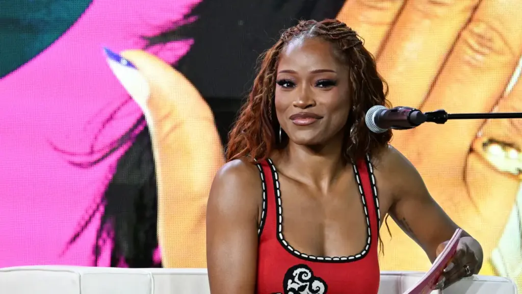 Keke Palmer wears boho box braids at the 2025 Essence Festival Of Culture.