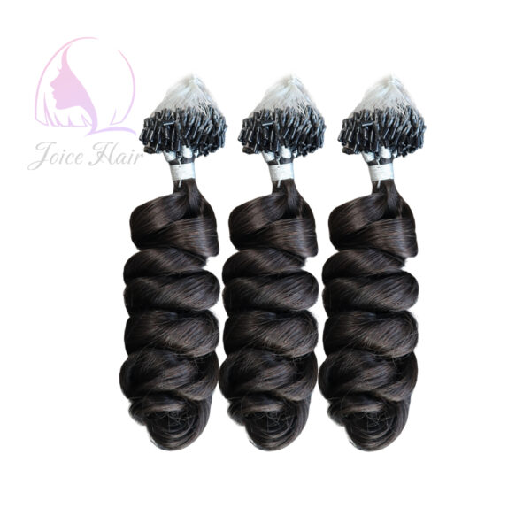 Micro Loop Hair Extension Loose Wave Texture Premium Hair