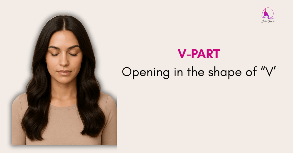 Explaination of v part wigs
