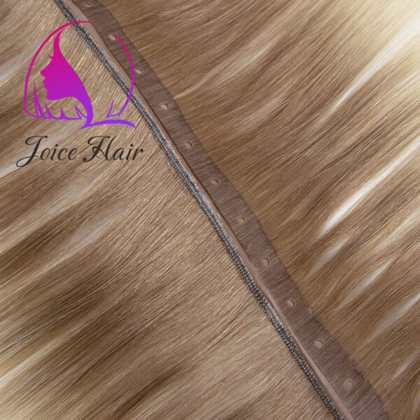 Butterfly Weft Pu Skin With Genius Weft Hair Extensions (Ombre Balayage Color)