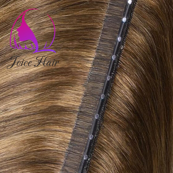 Butterfly Weft Pu Skin With Genius Weft Hair Extensions (Piano Highlight Color)