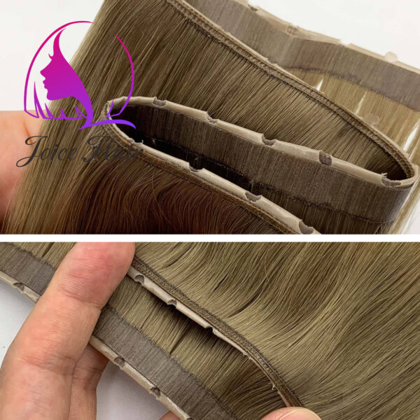 Butterfly Weft Seamless Pu With Genius Weft Hair Extensions (Light Solid Color) - Image 2