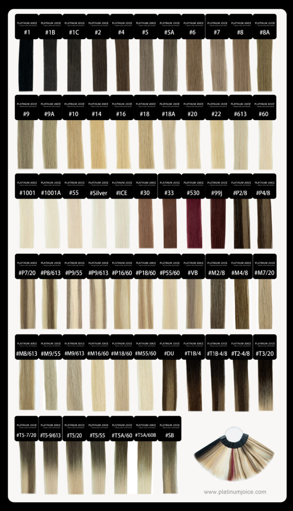 Butterfly Weft Seamless Pu With Genius Weft Hair Extensions (Light Solid Color) - Image 3