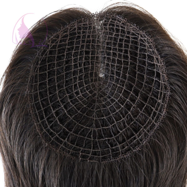 Fishnet Topper 6x6.5 Replacement Women Hair Topper - Image 3