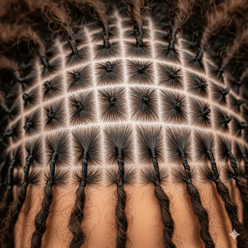 extensões de dreadlock