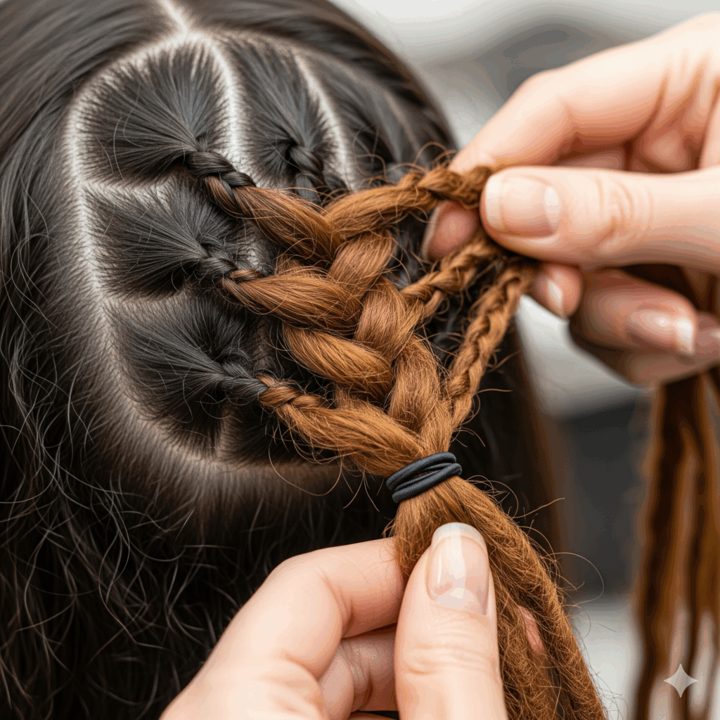extensões de dreadlock