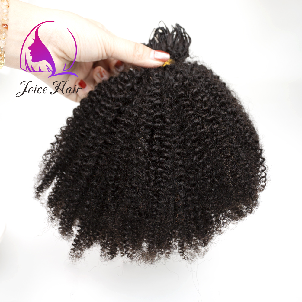 Feather Lite Crochet 4b/4c Afro Kinky Curly Human Hair Extensions