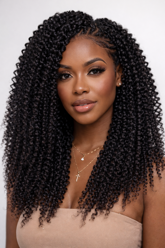 Feather Crochet Hair Extensions