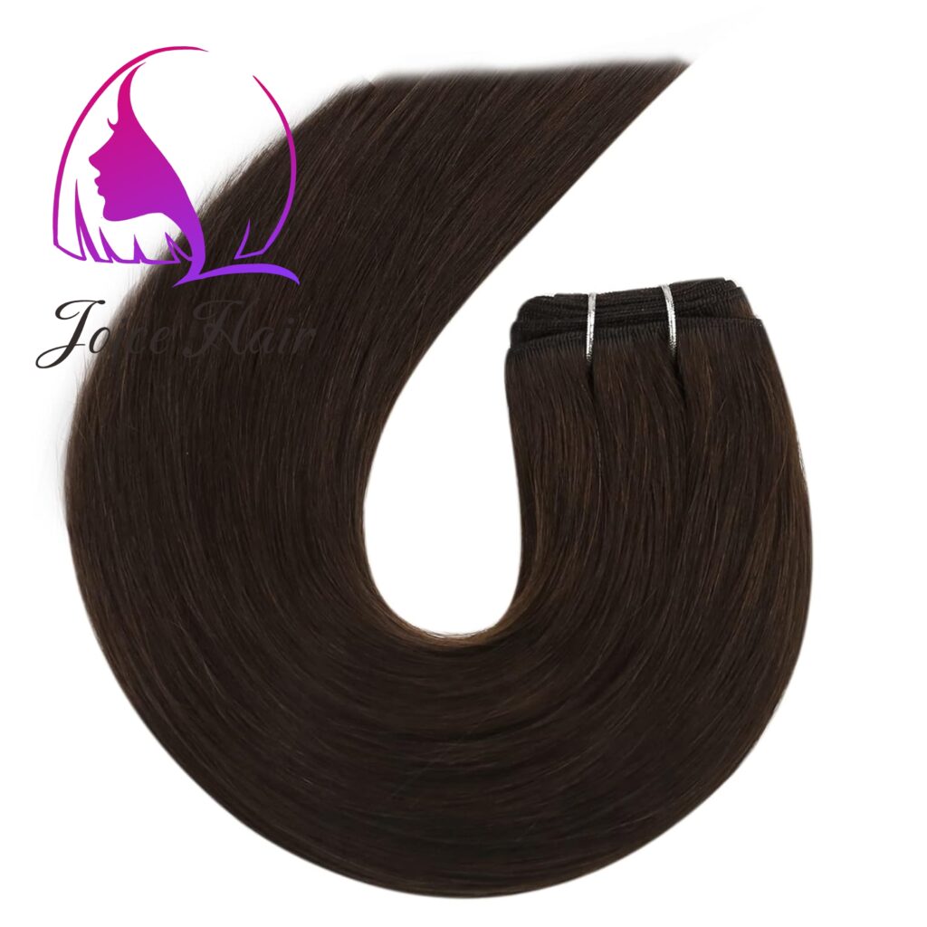 Premium Volume Weft Extensions — Solid Dark Color